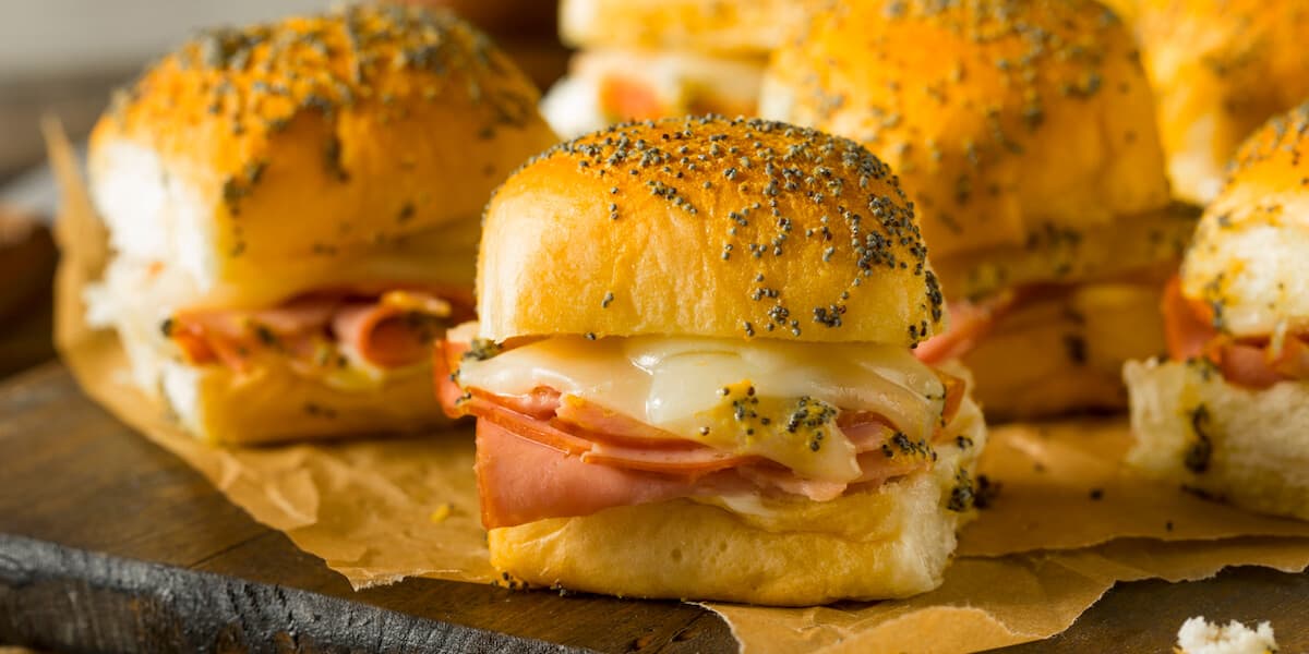 Hawaiian Ham and Cheese Buns