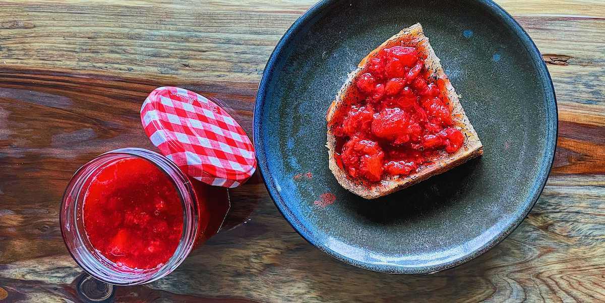 Strawberry Elderflower Jam