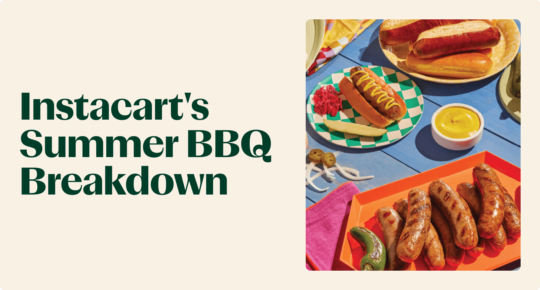Instacart Summer BBQ